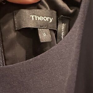 Theory Midnight Black Dress